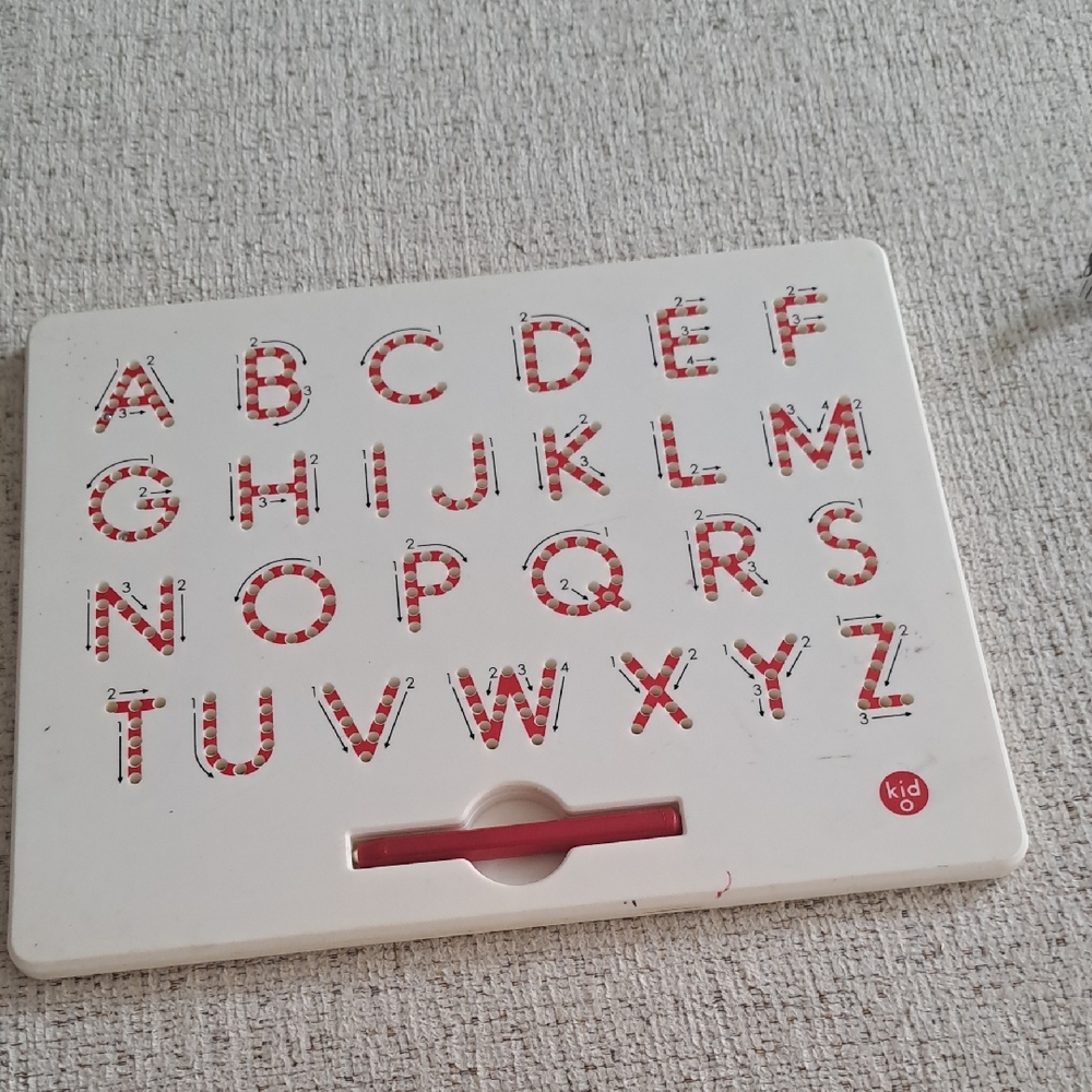 Kid O A to Z Upper Case Magnatab Board